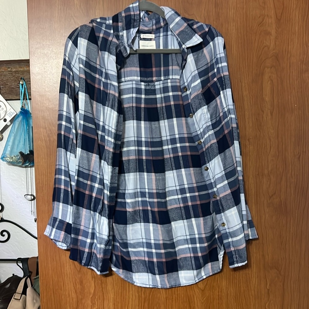 Plaid button up